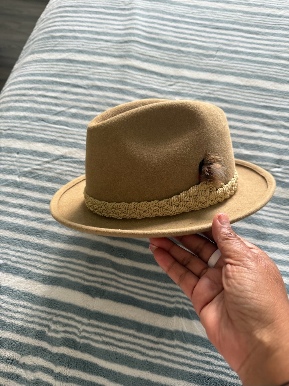 Vintage Stetson Sovereign The Charger Fedora Hat